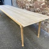 Very large 380 cm fir farmhouse table