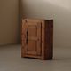 Alpine furniture in solid larch – Folk art – Savoy, 19th century