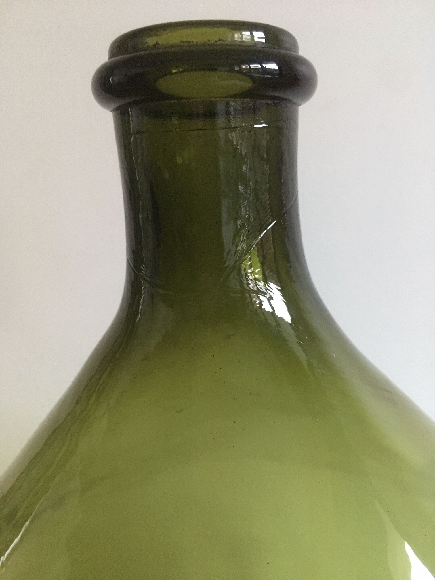 Olive green demijohn 20L