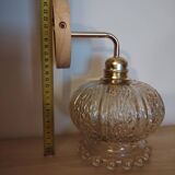 Glashütte Limburg textured pearl wall light