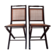 Paire de chaises pliantes