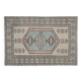 Vintage Turkish rug handmade 196x284 cm