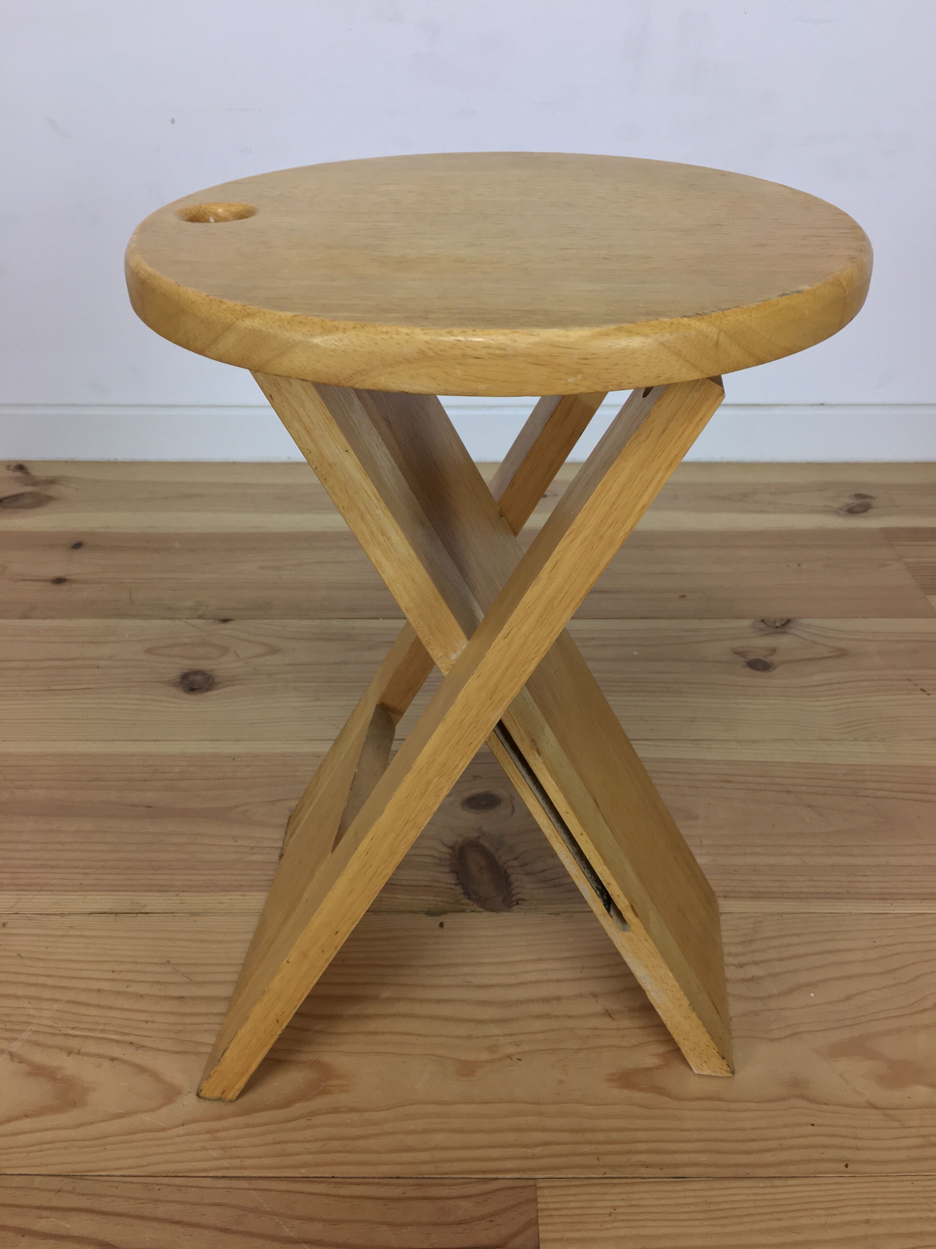 Suzy folding by Adrian Reed stool