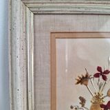Frame dried flowers