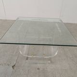 Small lucite coffee table or side table, 1970s