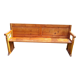 Pitchpin church pew, 4 seater numbered