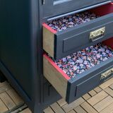 Parisian glazed hotel wardrobe 1930