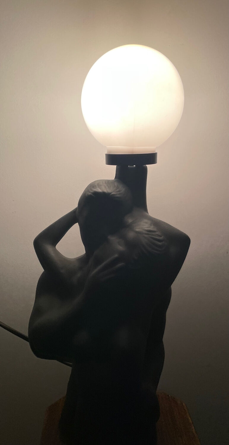 Erotic vintage lamp