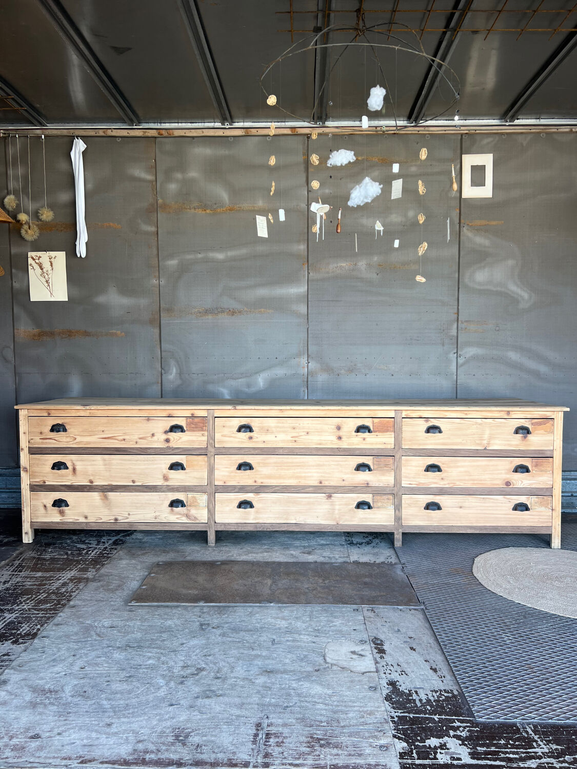 Antique draper's furniture