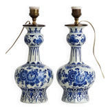 Delft ceramic lamps