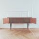 TV unit / small vintage sideboard renovated, 1950s-60s