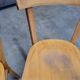 Paire de chaises de bistrot signé Baumann 1950