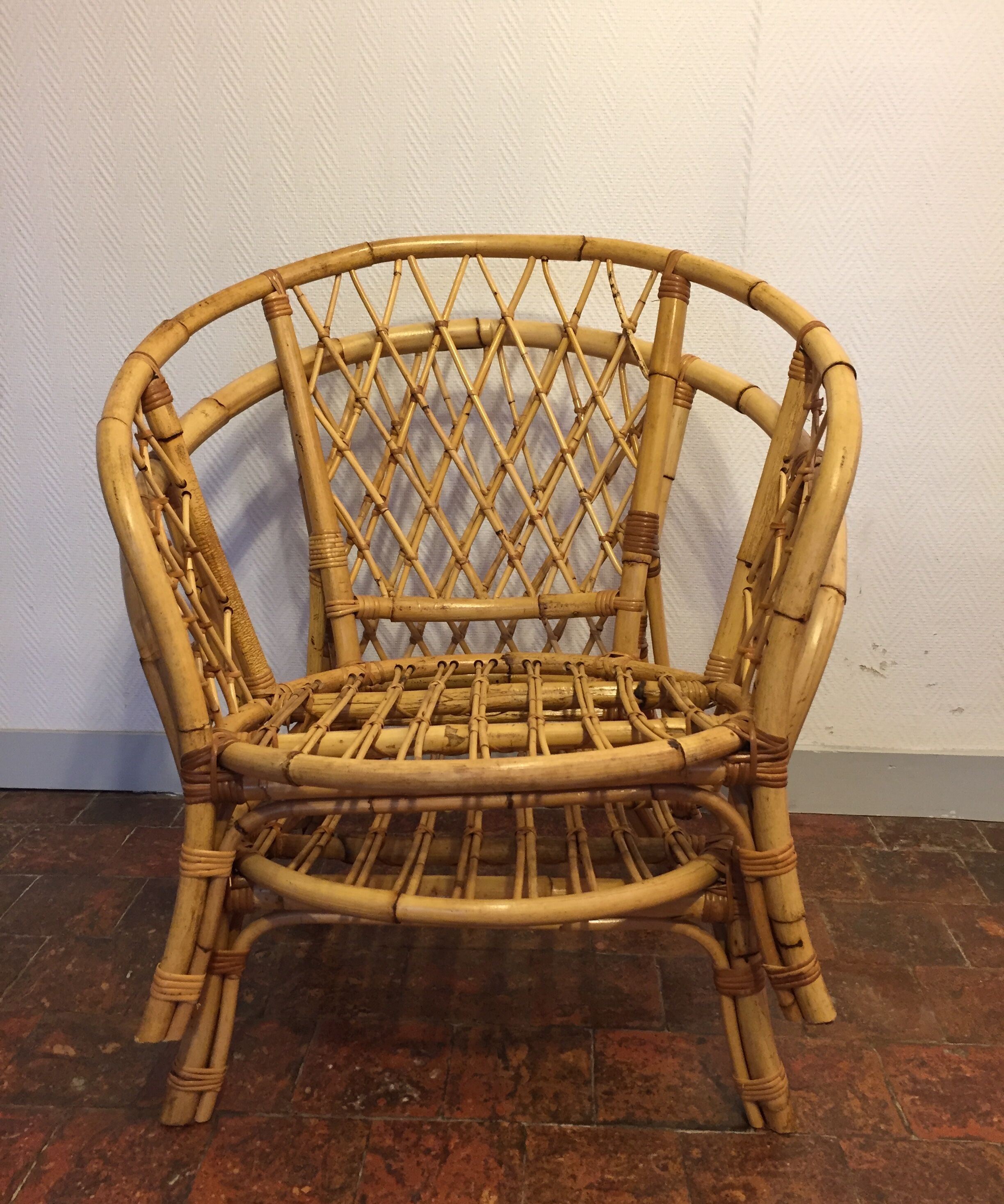 Vintage rattan chairs