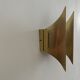 Mid-century brass gothic wall lights by Bent Karlby (3 pieces available)