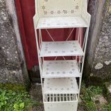 wrought iron shelf