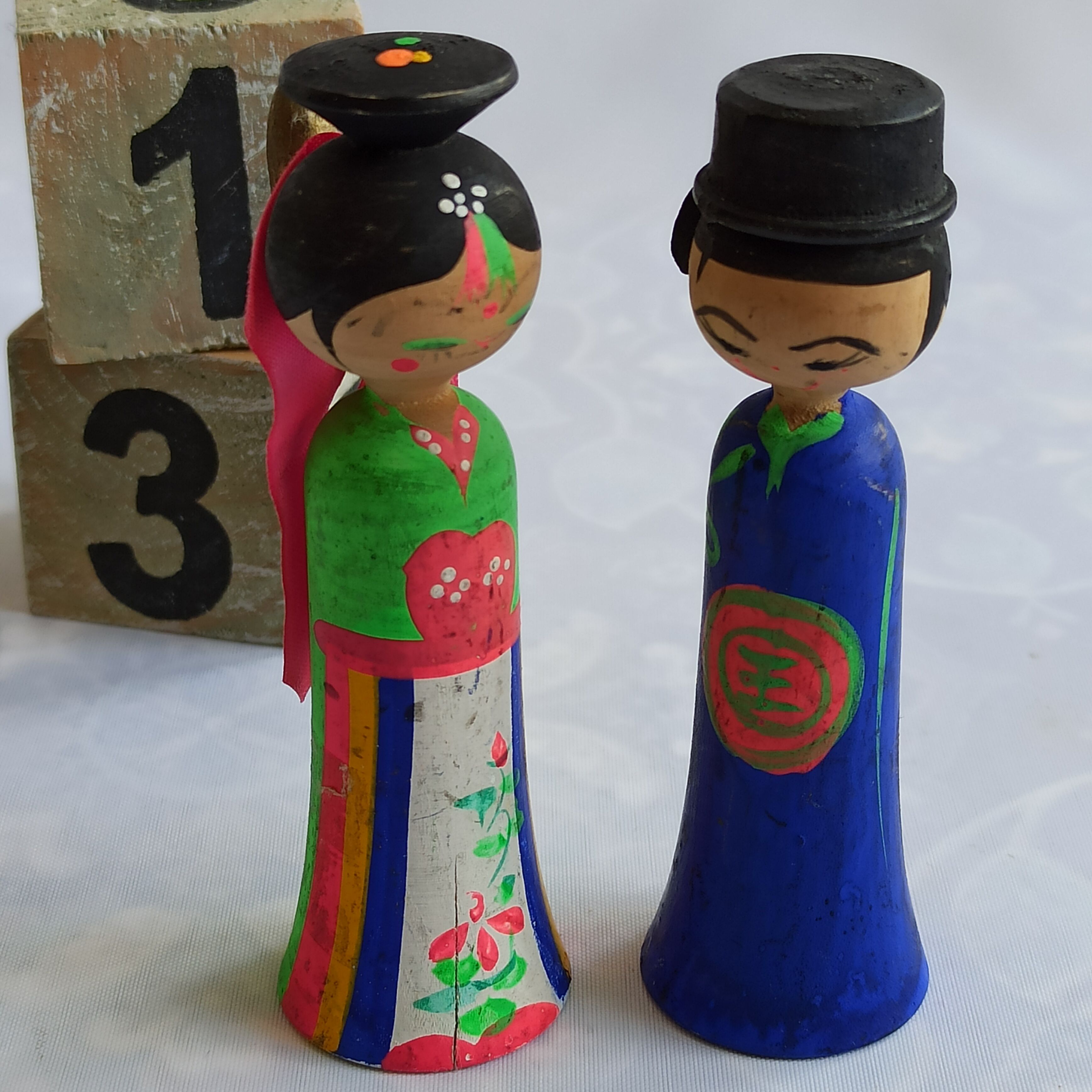Kokeshi miniature wooden