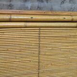 Enfilade en rotin design vintage