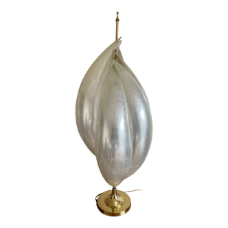 Lamp of the Maison Rougier in the shape of a shell