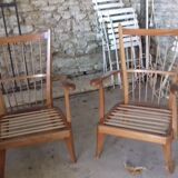 Pair of scandinavian armchairs