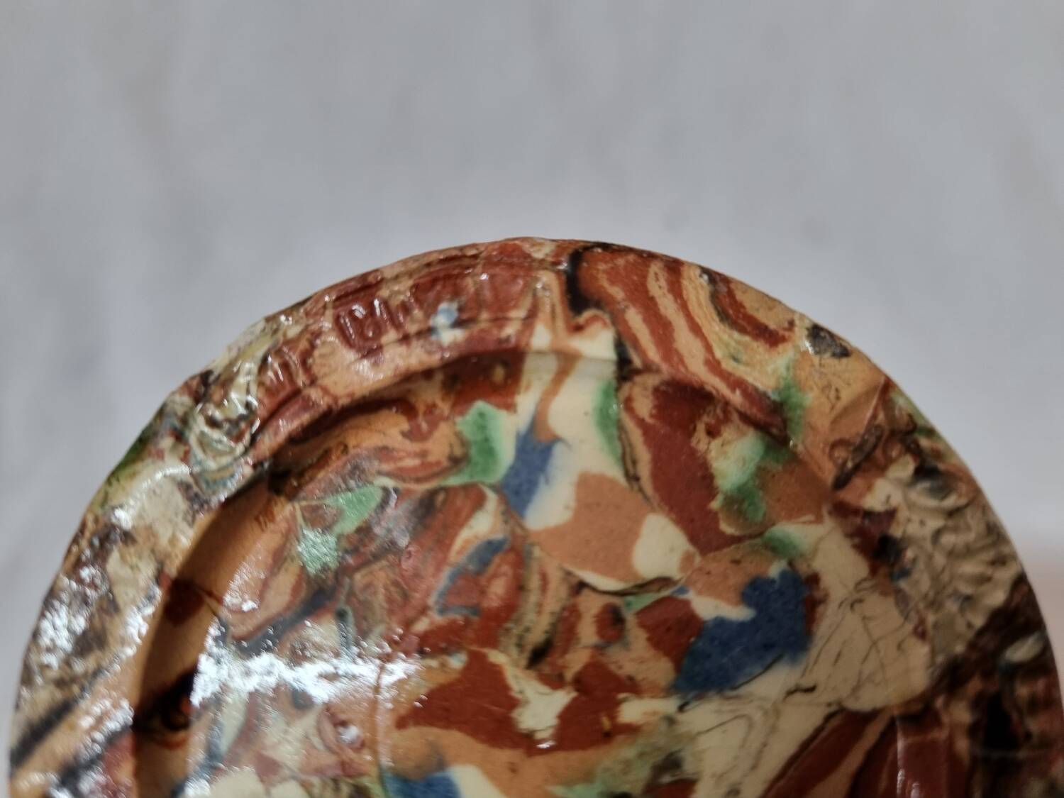 J.Gerbino mosaic vase from 1930