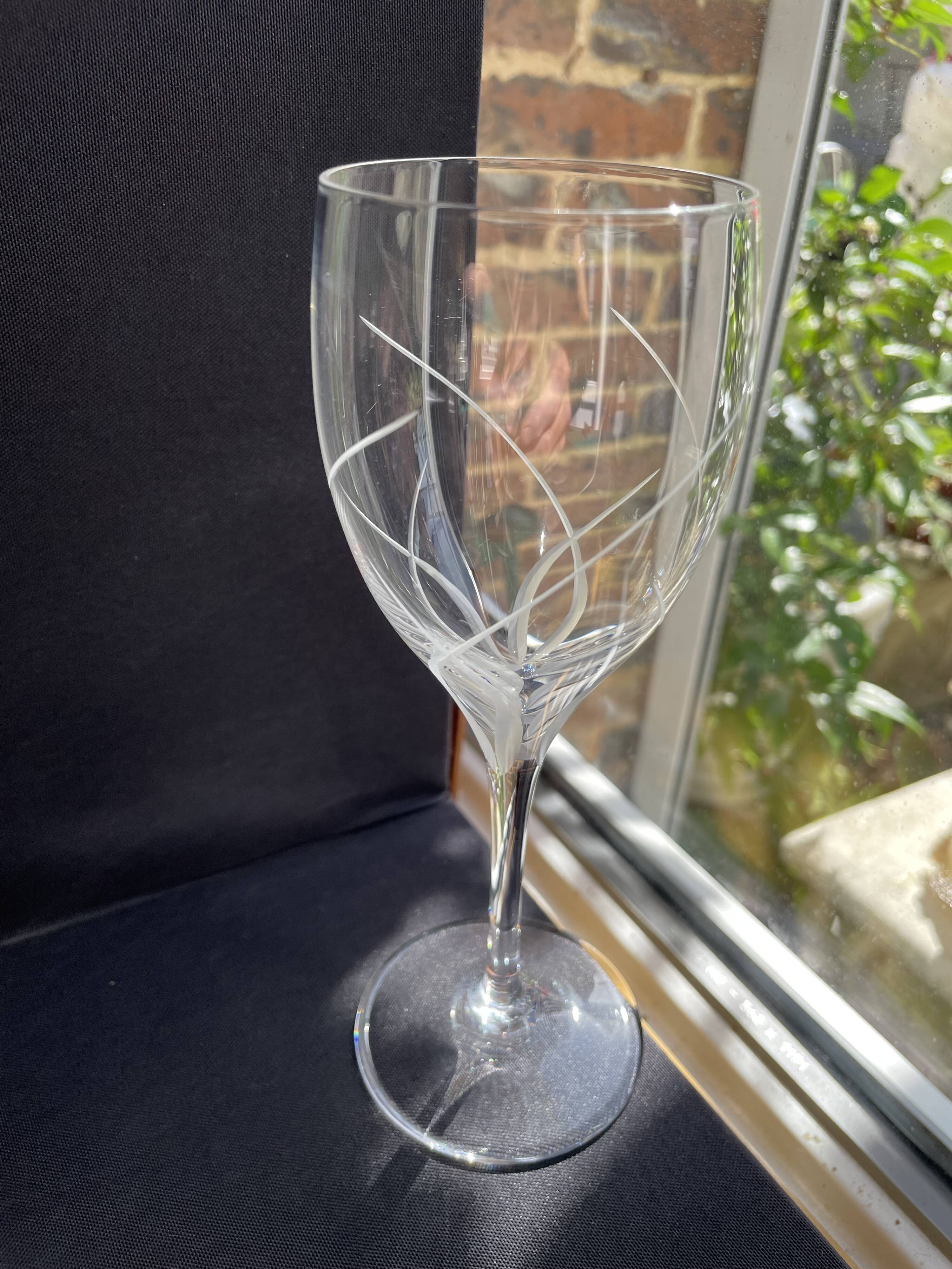 6 wine glasses – Cristalleries Royales de Champagne