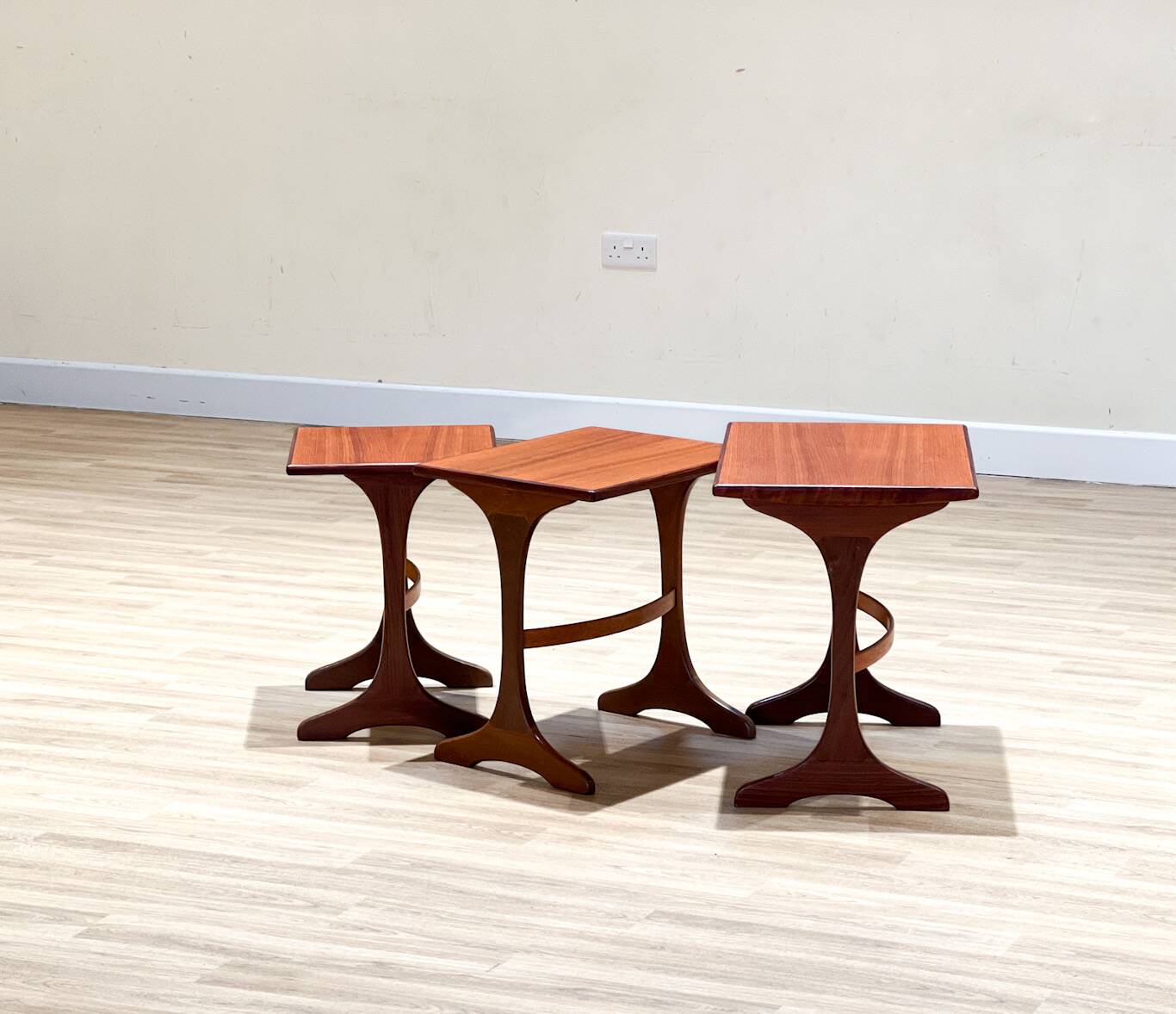 Gplan Teakwood Nesting Tables 1960s