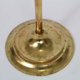 Vintage brass fireplace accessory set