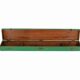 Old gun box original piece green patina old teak wood india
