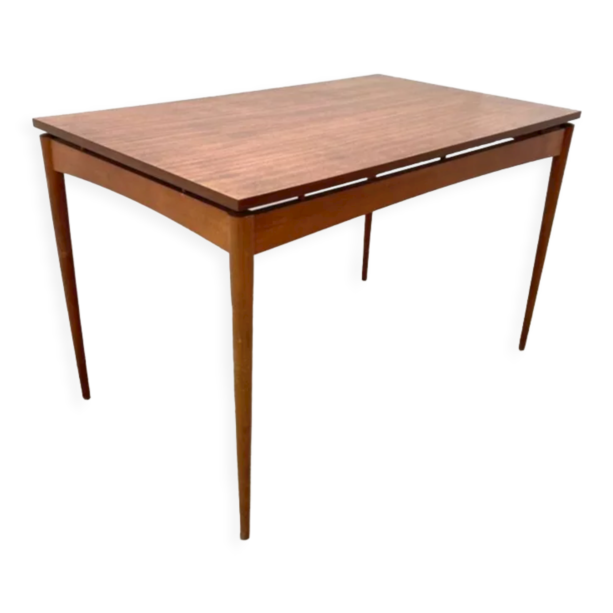 Mahogany SAM table, DREVOTAR edition, Czechoslovak vintage 1960s