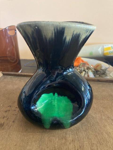 Varnished terracotta vase