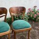 Complete set of pre-war THONET chairs.