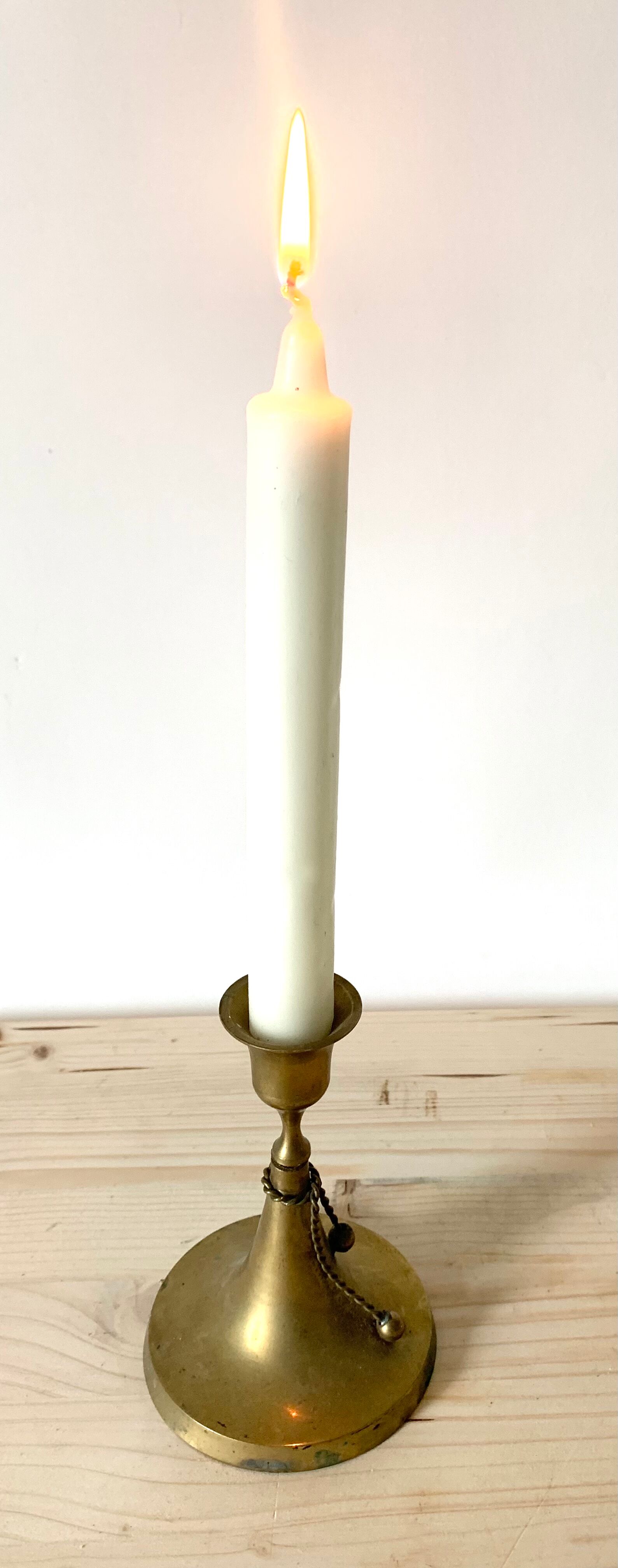 Brass candle holder