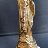 Lamp musical statue - Art Nouveau - Golden regulation - Early twentieth century