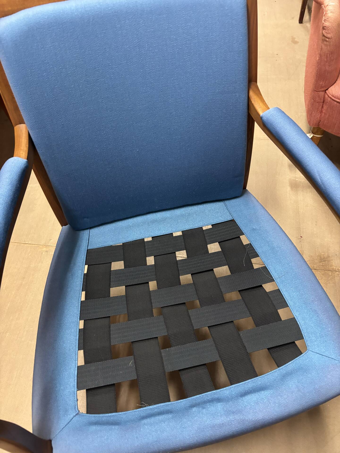 Walnut armchair, Sweden, 1960