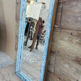 Burmese teak mirror