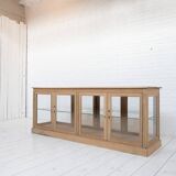 Old oak laboratory display cases, 1930