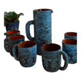 Sangria set Vallauris Alain Maunier 1960s