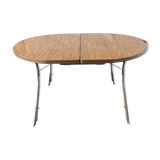 Vintage oval camping table