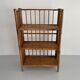 Folding bamboo shelf, 1960, Italy