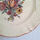 Round plate Digoin Sarreguemines Model Lorraine