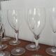 8 Baccarat water glasses signed Saint Remy model