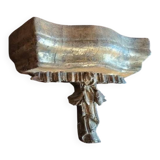 Antique gilded wooden frieze, shelf support