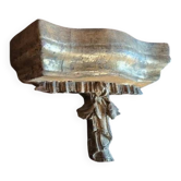 Frise en bois doré antique, support d'étagère