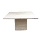 Travertine coffee table