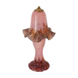 Lamp Tulip Blown Glass Pink
