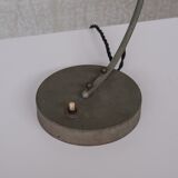 Mid-century mercury glass reflector table lamp