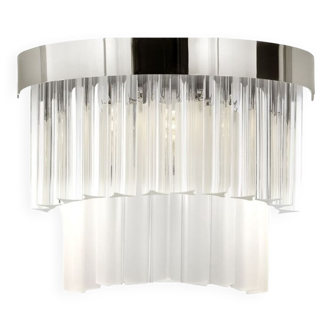 Murano glass flush mount