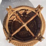 Rattan wicker stool