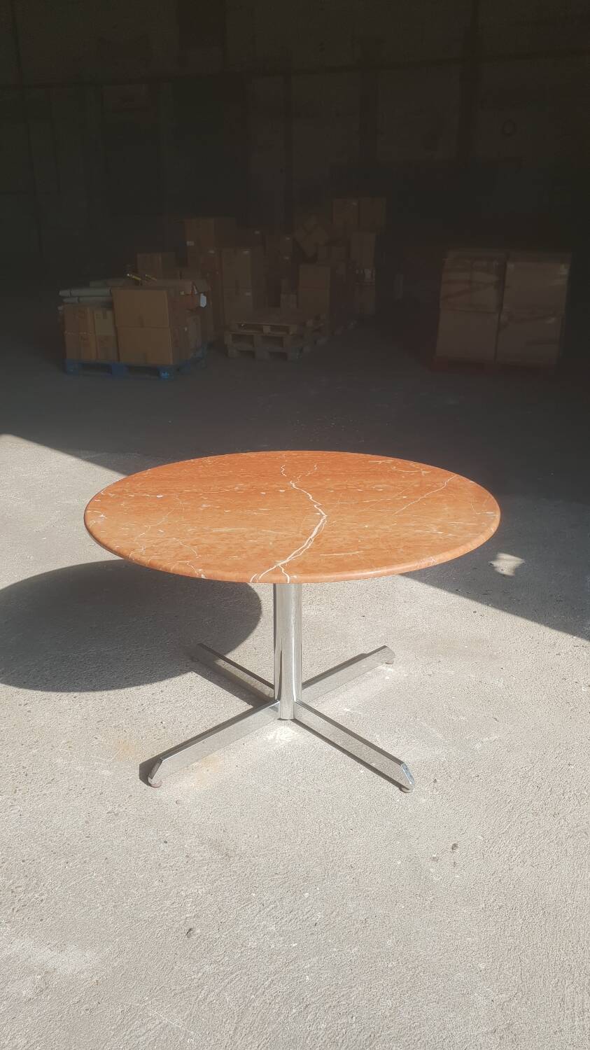 Round dining table Roche Bobois 1970