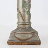 Art Nouveau console or pied de stall in glazed plaster, 1920s